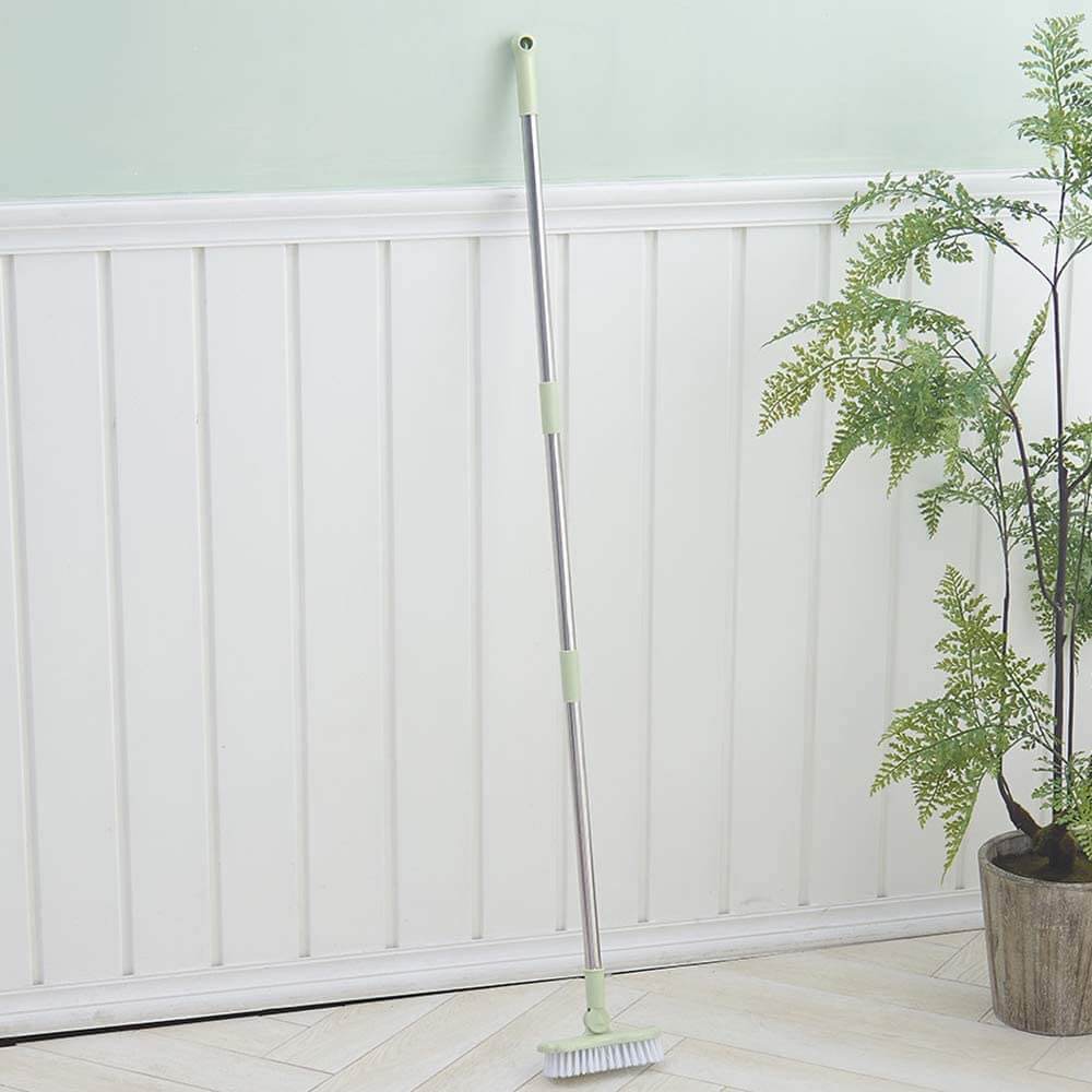 Telescopische roterende borstel | Perfect schoonmaakgereedschap voor badkamer en terras