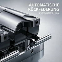 Wandzeepdispenser | Afwasmiddel dispenser Set | Zwart, Zilver & Transparant | ZeepFlow