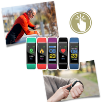 Brehn | Senioren Smartwatch | Hartslag & Bloeddruk Altijd in Beeld