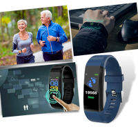 Brehn | Senioren Smartwatch | Hartslag & Bloeddruk Altijd in Beeld