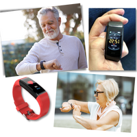 Brehn | Senioren Smartwatch | Hartslag & Bloeddruk Altijd in Beeld
