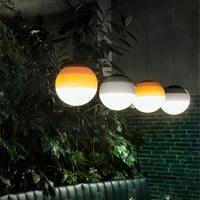 Kleurverloop Glazen Hanglamp Moderne Verlichting
