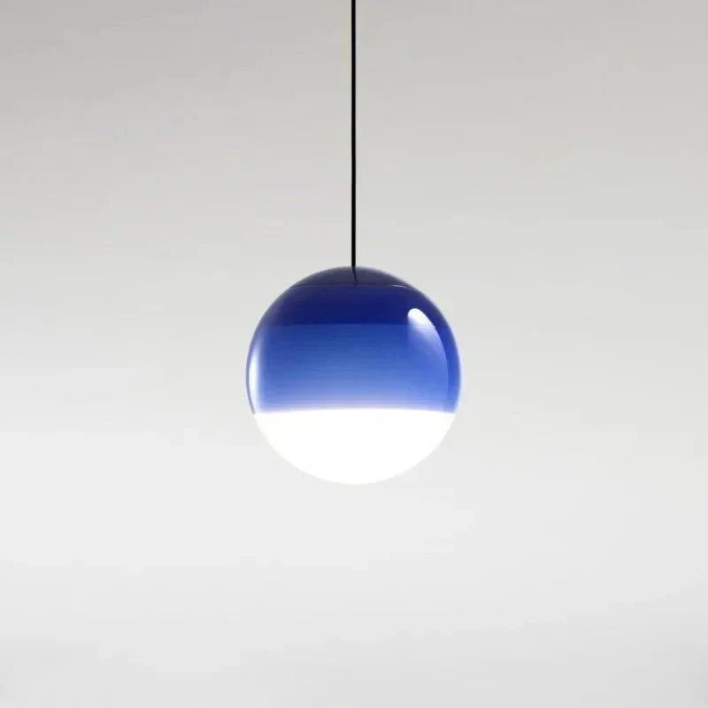 Kleurverloop Glazen Hanglamp Moderne Verlichting