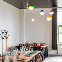 Kleurverloop Glazen Hanglamp Moderne Verlichting