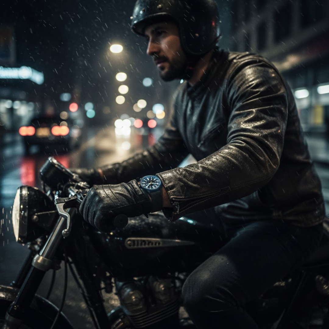 ShadowTime | Militaire Horloge – Luminescente Precisie voor Avonturen en Nacht