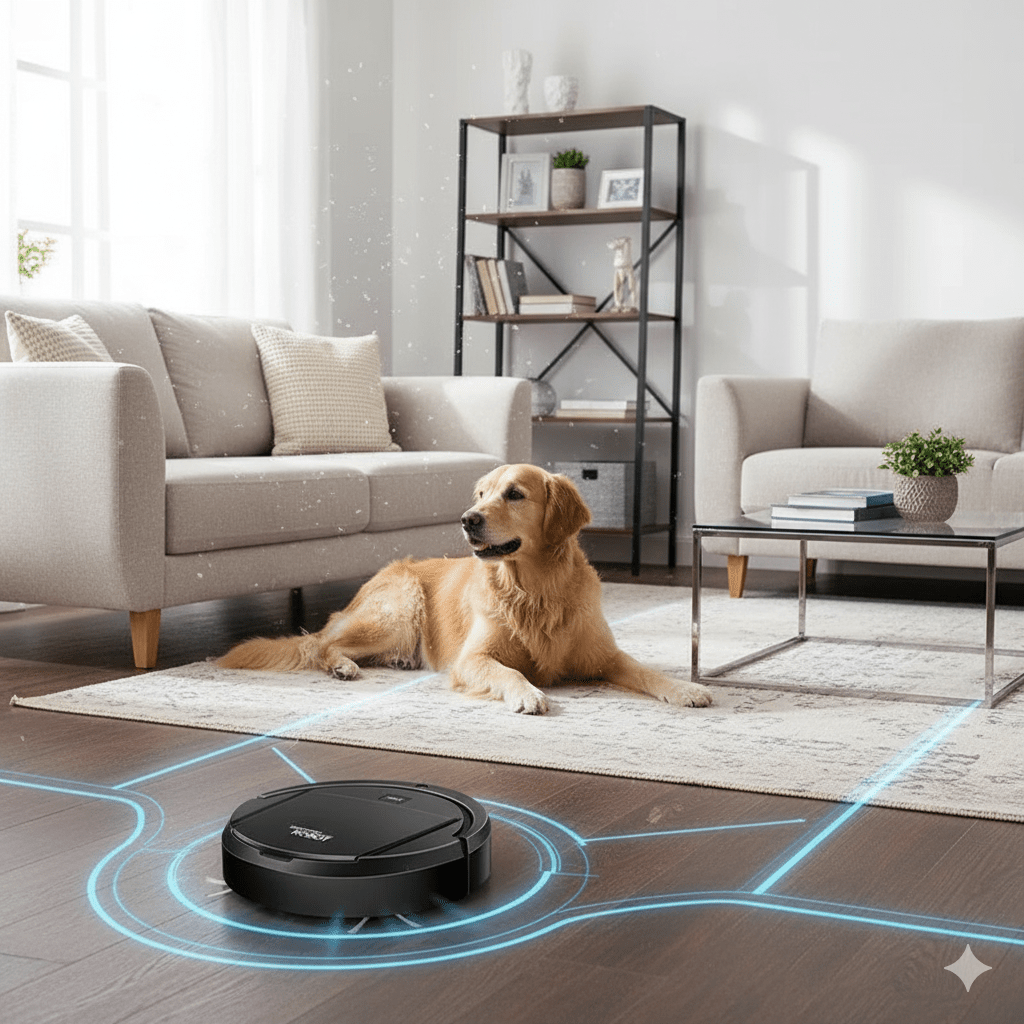 SILENTDUST – Intelligente stofzuiger met ultrastille reiniging en HEPA-filtratie