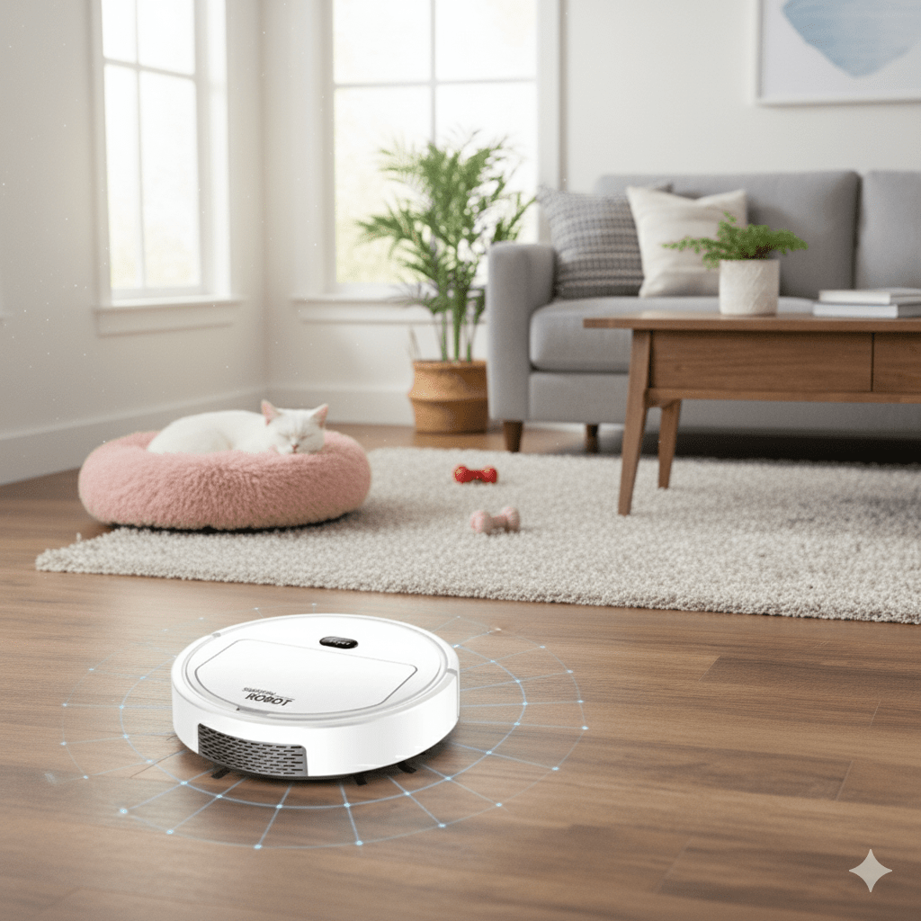 SILENTDUST – Intelligente stofzuiger met ultrastille reiniging en HEPA-filtratie
