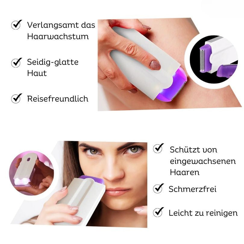 Laser Haarverwijderingsapparaat | Elektrisch scheerapparaat voor zachte haarverwijdering | SilkLaser