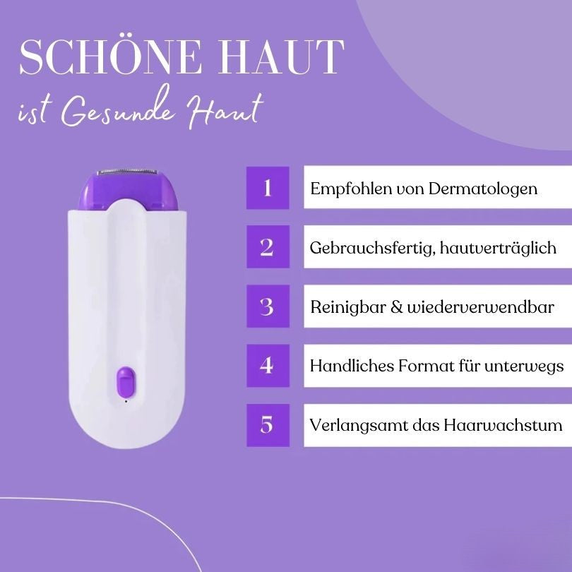 Laser Haarverwijderingsapparaat | Elektrisch scheerapparaat voor zachte haarverwijdering | SilkLaser