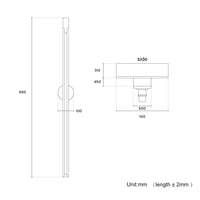 Morris Rotatable Movable Ceiling Rail for Pendant Light