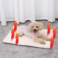 Pet Cozy Warmtekussen | Ideaal voor koude winterdagen Zelfverwarmende mat ontworpen om huisdieren warm en ontspannen te houden.