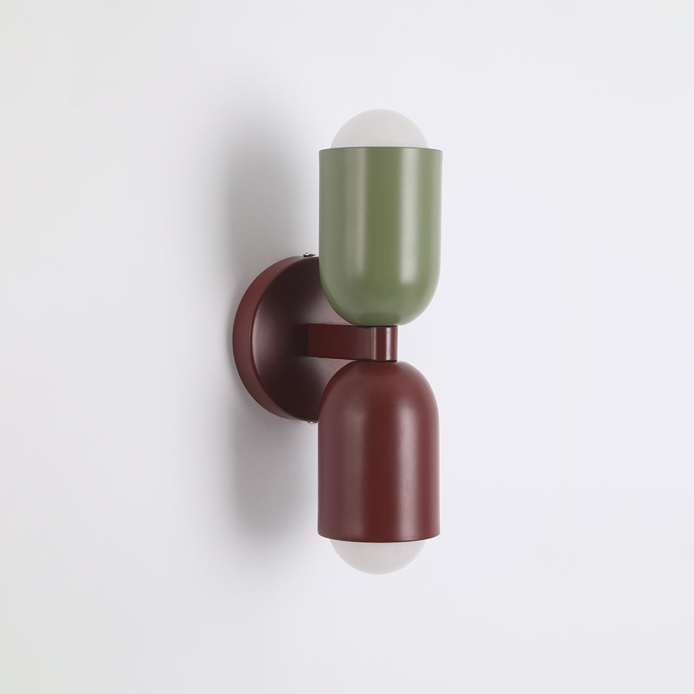 Kira Wandlamp Cilinder Scandinavisch Gekleurd Metaal Woonkamer