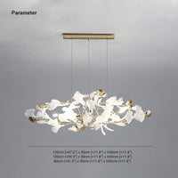 Jarn Hanglamp Blad/Multi Modern Metaal/Porselein Goud/Wit Woonkamer