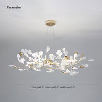 Jarn Hanglamp Blad/Multi Modern Metaal/Porselein Goud/Wit Woonkamer