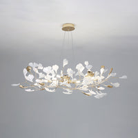 Jarn Hanglamp Blad/Multi Modern Metaal/Porselein Goud/Wit Woonkamer
