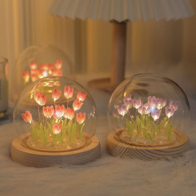Misti Tulp Nachtlamp Warm Licht Voor Kinderkamer En Slaapkamer