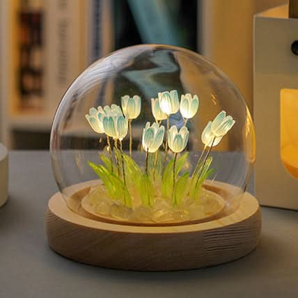 Misti Tulp Nachtlamp Warm Licht Voor Kinderkamer En Slaapkamer