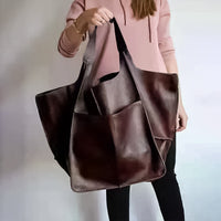 Oversized Weekend Handtassen van Leer