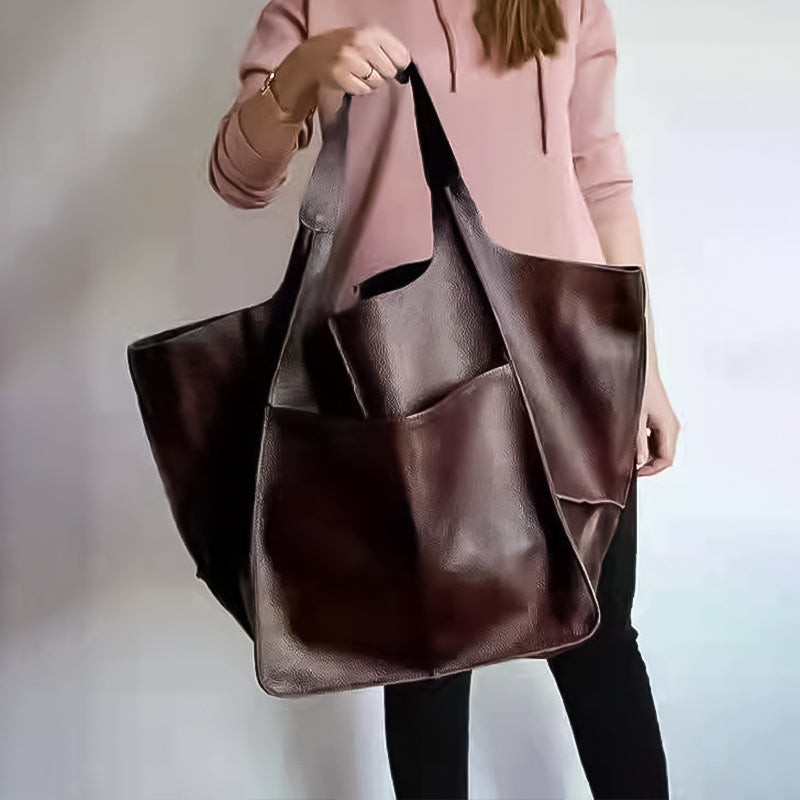 Oversized Weekend Handtassen van Leer