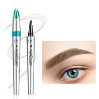 Waterdichte 3D-Microblading-Ombrow Potlood met 4 Vorkpunten