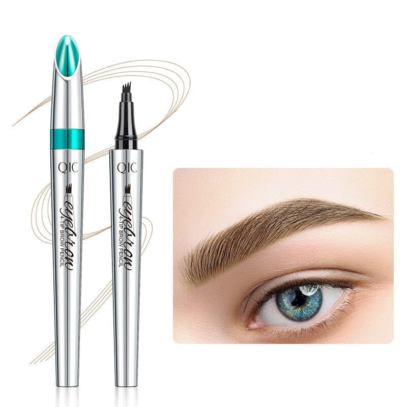 Waterdichte 3D-Microblading-Ombrow Potlood met 4 Vorkpunten