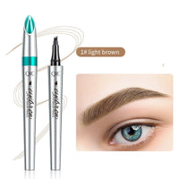 Waterdichte 3D-Microblading-Ombrow Potlood met 4 Vorkpunten