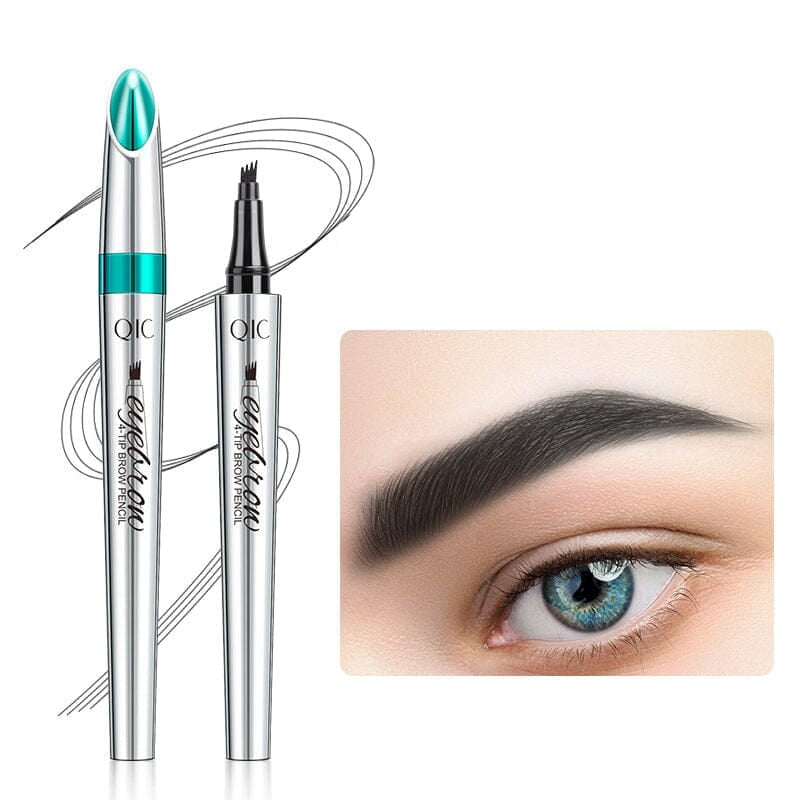 Waterdichte 3D-Microblading-Ombrow Potlood met 4 Vorkpunten