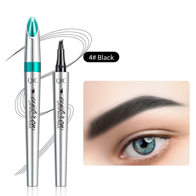 Waterdichte 3D-Microblading-Ombrow Potlood met 4 Vorkpunten