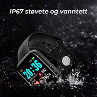 Slimme Horloge met Hartslagmeter – Multifunctioneel IP67 Waterdicht