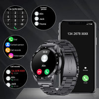 Luxe Mannen Smartwatch | Multisport Modus | Gezondheidsmonitoring