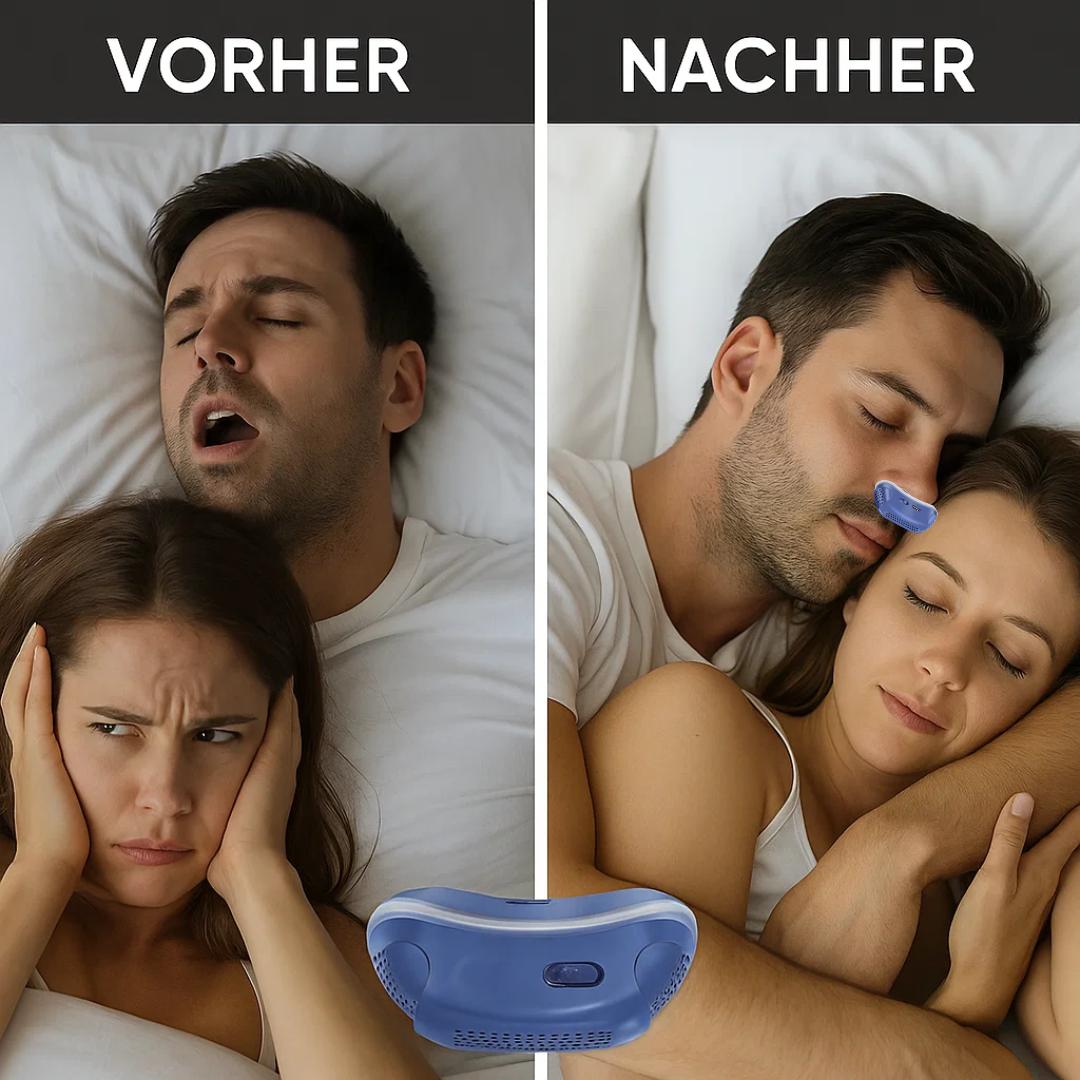 SnoreFree | Micro-CPAP Slaapapneu-apparaat voor Reizen & Anti-Snurken