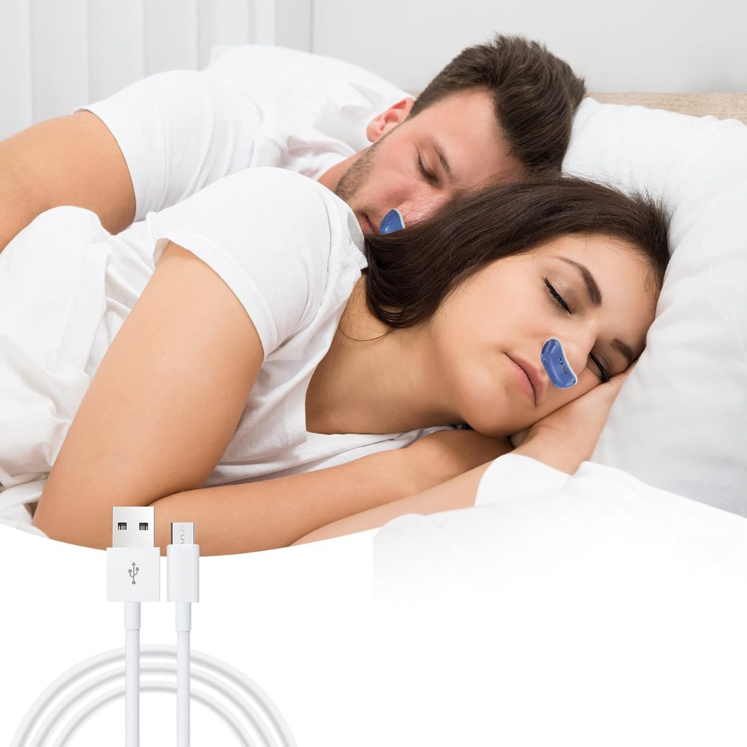 SnoreFree | Micro-CPAP Slaapapneu-apparaat voor Reizen & Anti-Snurken