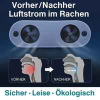 SnoreFree | Micro-CPAP Slaapapneu-apparaat voor Reizen & Anti-Snurken