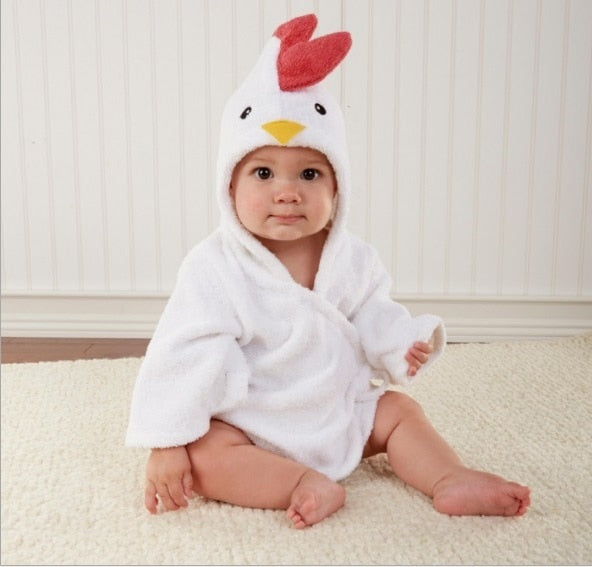 SnuggleCub | Badjas voor Kinderen – Zachte Katoen met Dierenkap