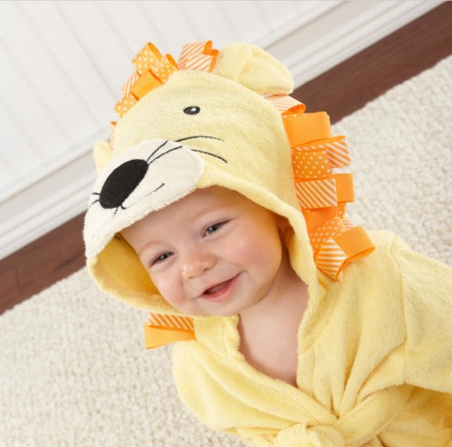 SnuggleCub | Badjas voor Kinderen – Zachte Katoen met Dierenkap