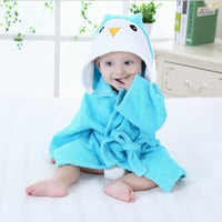 SnuggleCub | Badjas voor Kinderen – Zachte Katoen met Dierenkap
