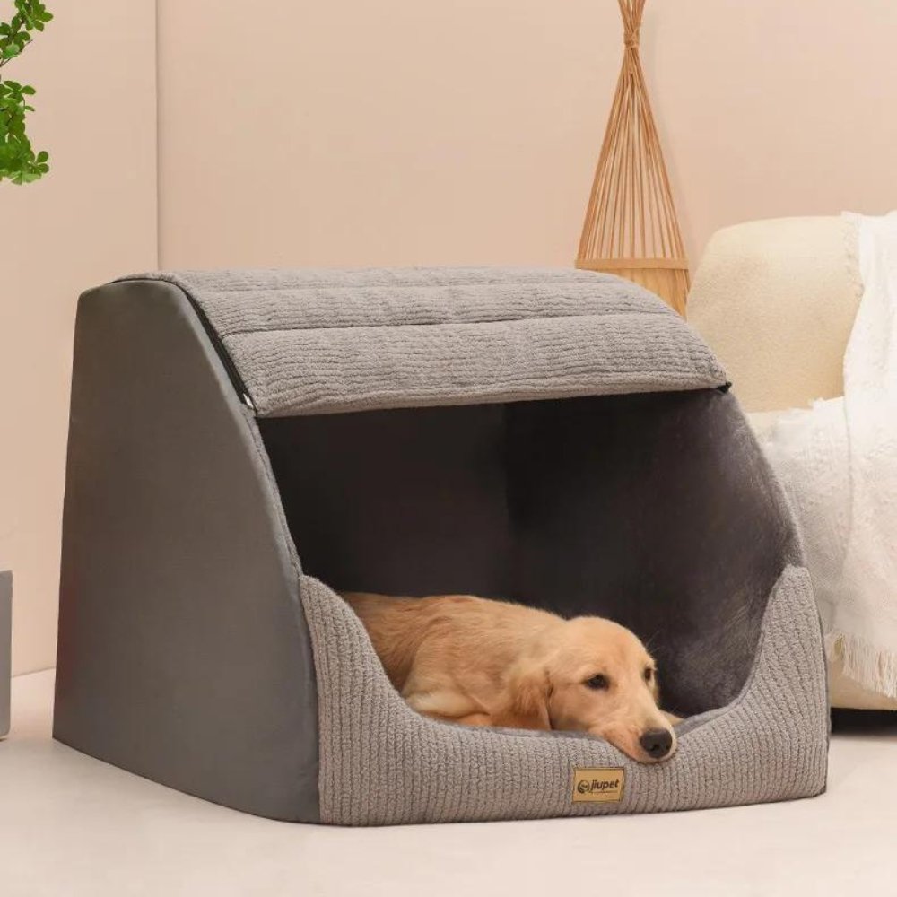 SnuggleHome  • Gezellig & Warm Afgesloten Bed voor Honden