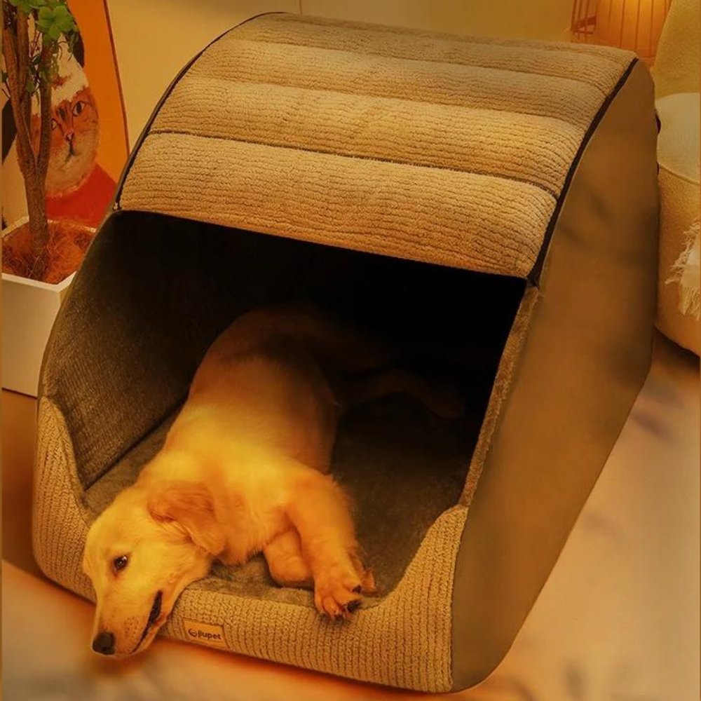 SnuggleHome  • Gezellig & Warm Afgesloten Bed voor Honden