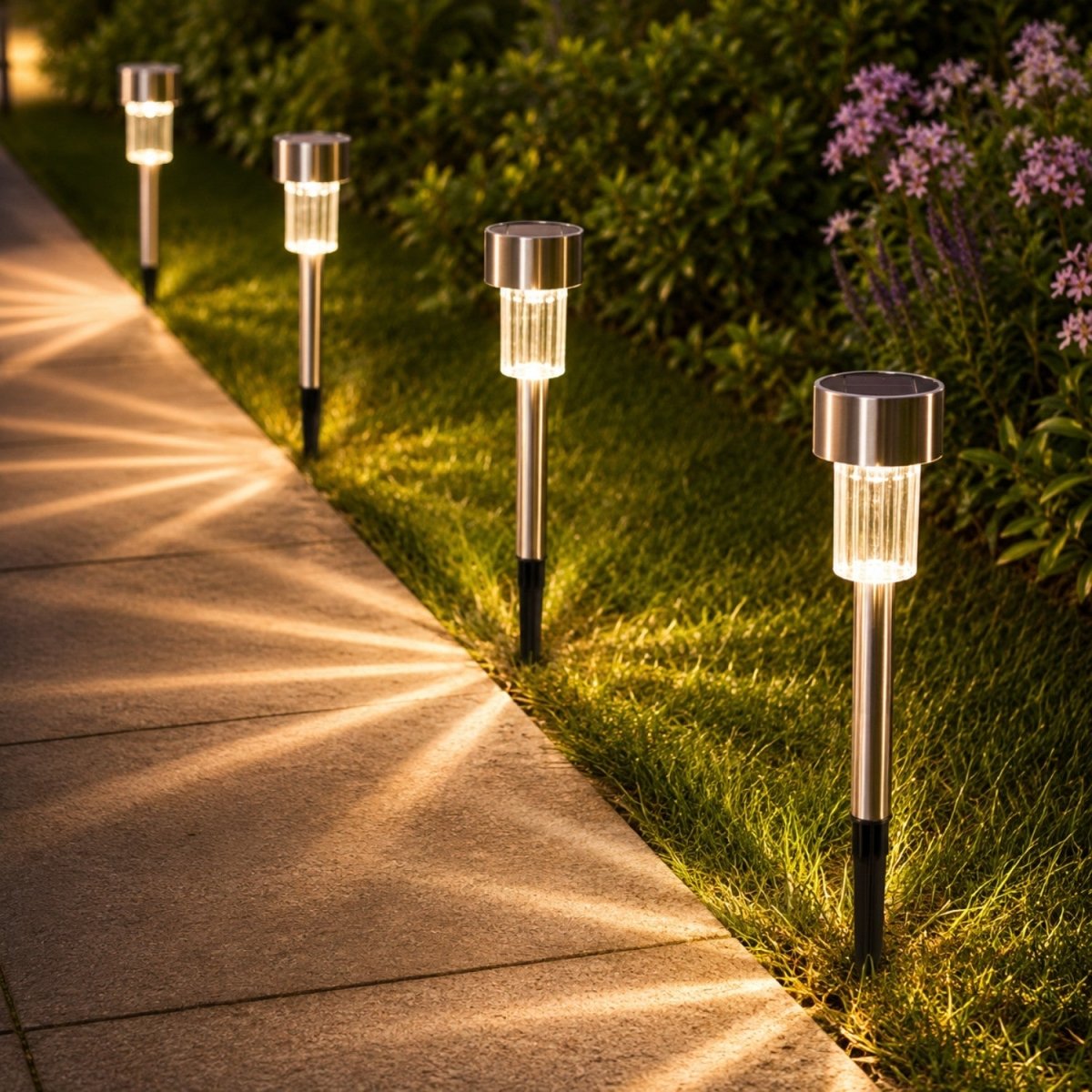 Zonne-energie Tuinpadverlichting