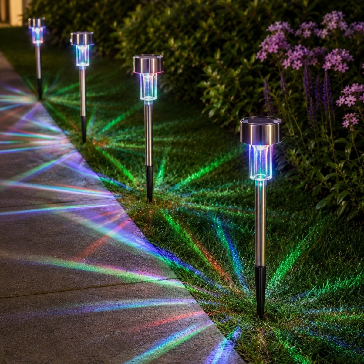 Zonne-energie Tuinpadverlichting
