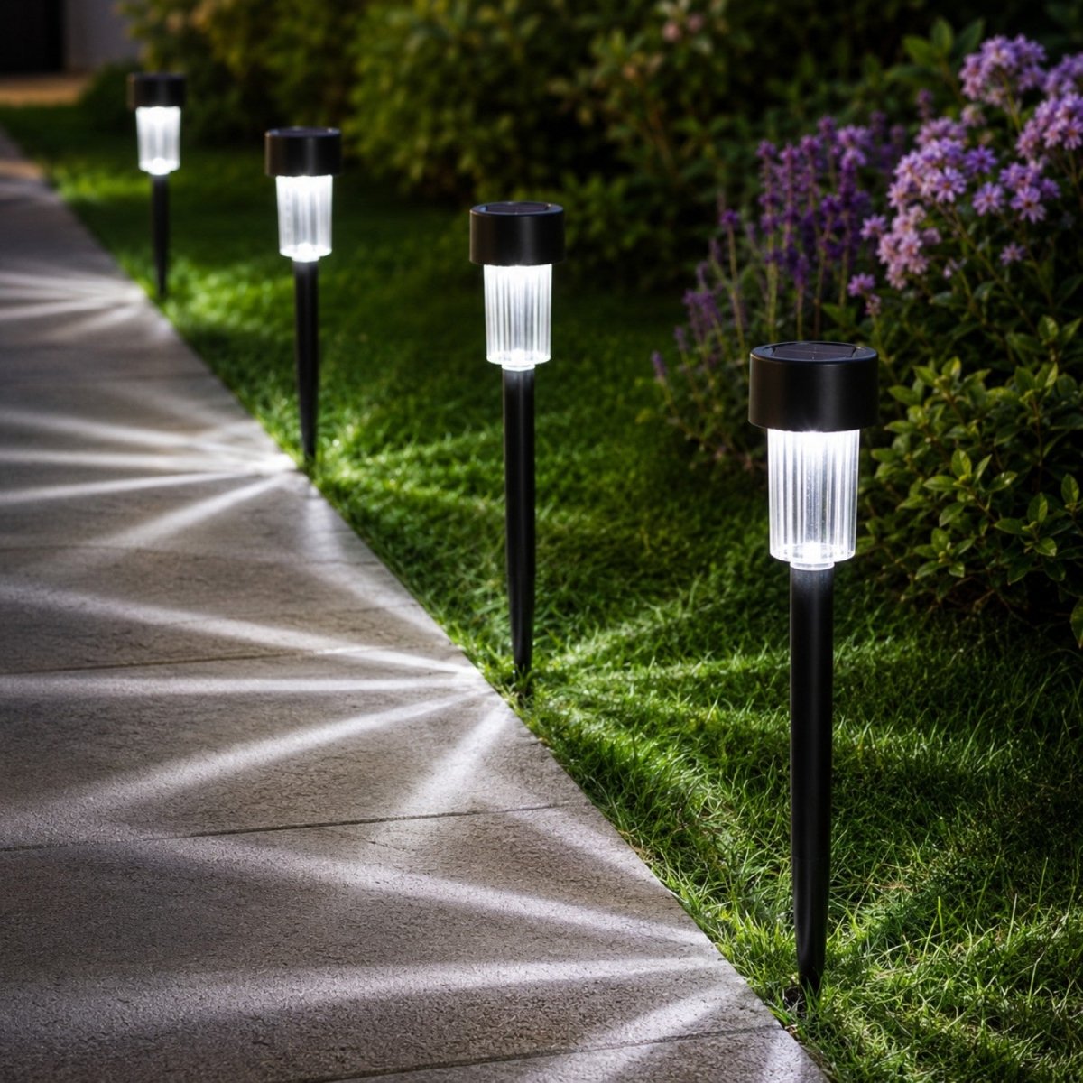 Zonne-energie Tuinpadverlichting