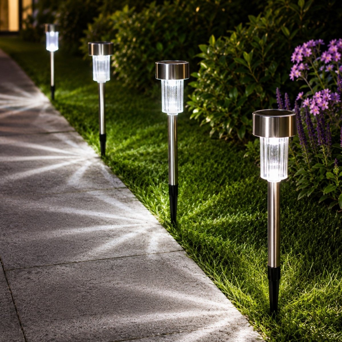 Zonne-energie Tuinpadverlichting