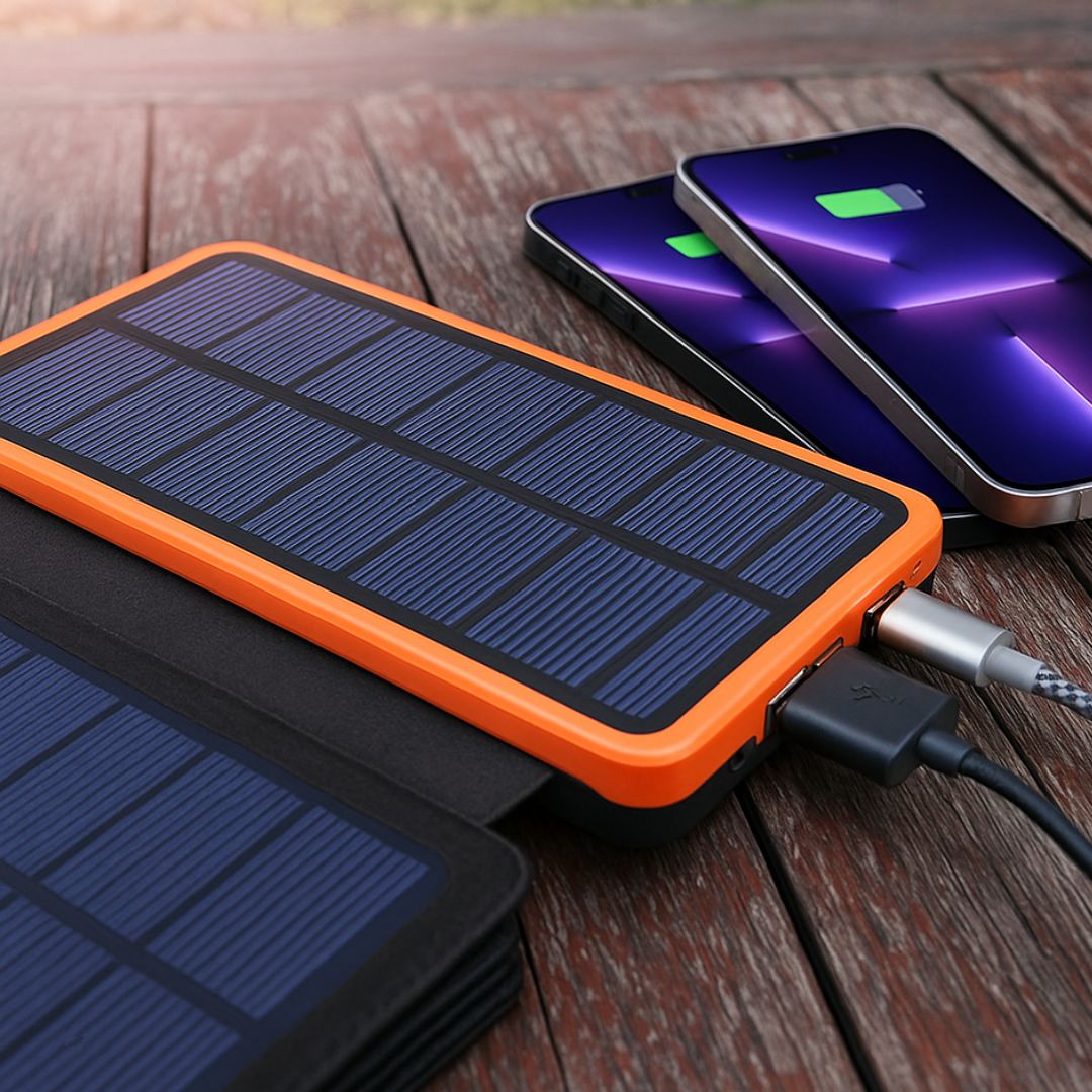 Powerbank Zonne-energie | Handige Zonne-lader | Zonne-laders | SolarBox