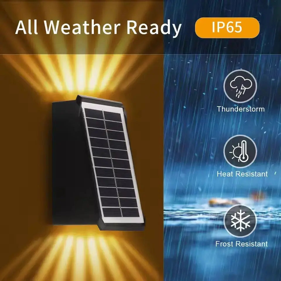 Solarlamp voor Tuin & Balkon | Tuinverlichting met Kleurverandering | Solarlampen voor Buiten | SolarLumen