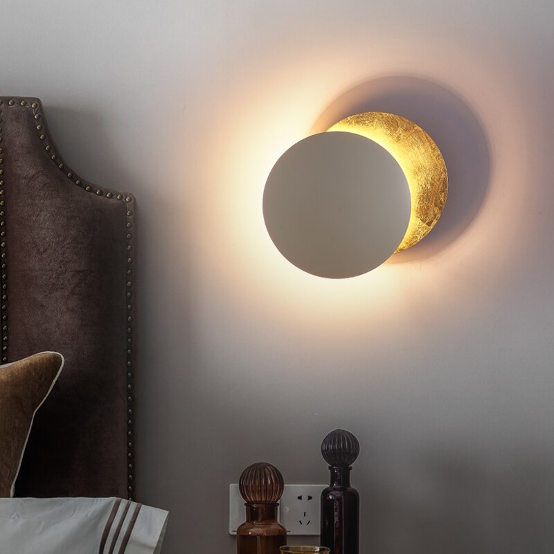 Soléenne | LED Wandlamp – Hemelse Elegantie en Warme Sfeer