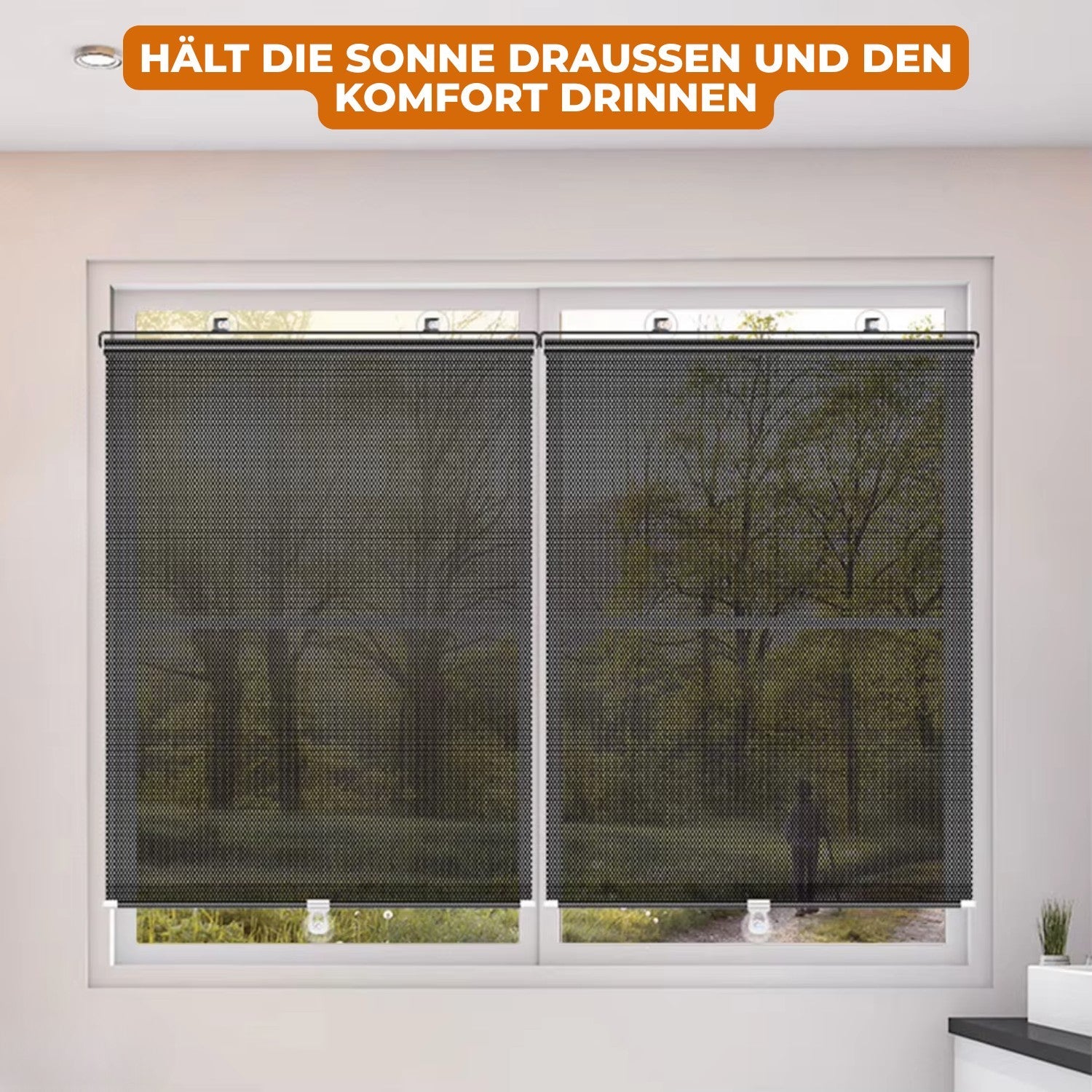 Zonneschermen & Privacy Rollos zonder Boren | ZonBescherming