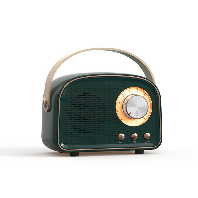 SoundJoy | Retro Draagbare Luidspreker met FM Radio