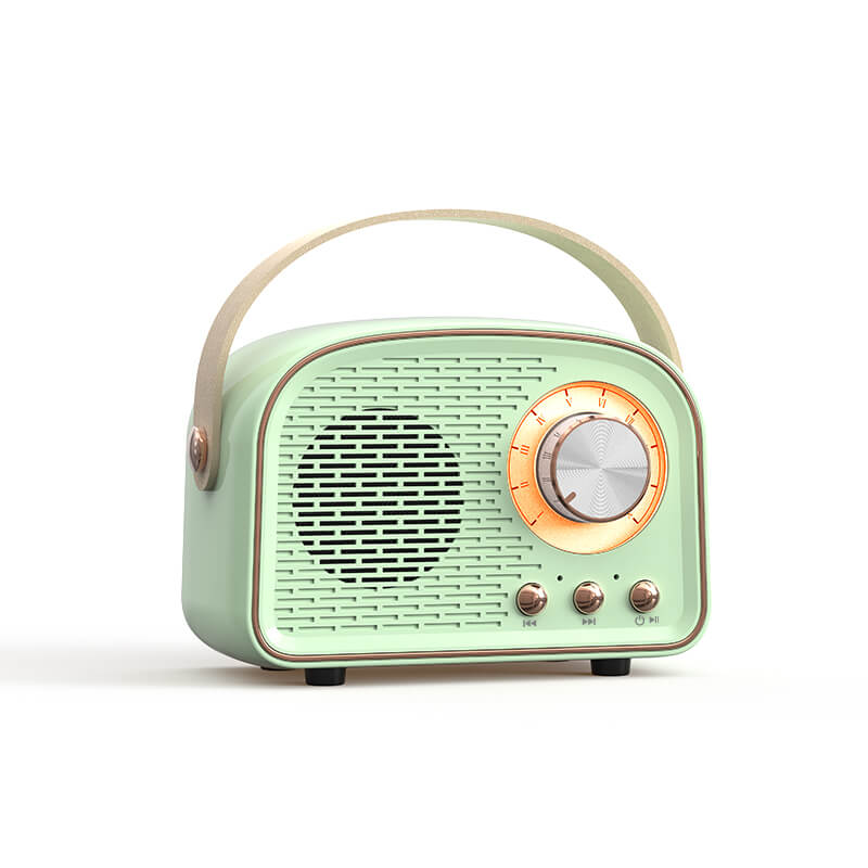 SoundJoy | Retro Draagbare Luidspreker met FM Radio