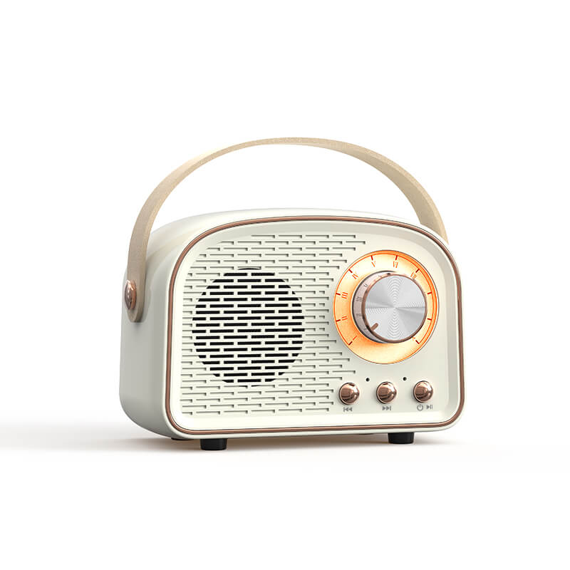 SoundJoy | Retro Draagbare Luidspreker met FM Radio