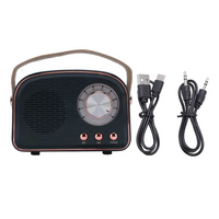 SoundJoy | Retro Draagbare Luidspreker met FM Radio